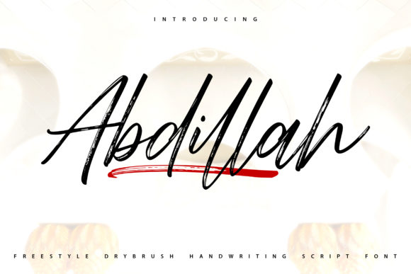 Abdillah Typeface Review: Elevating Campaign Visuals With Handwritten Style