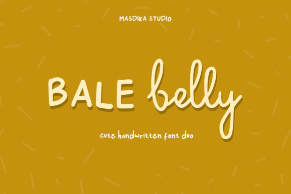 Bale Belly: The Handwritten Font That Adds Authenticity to Your Brand