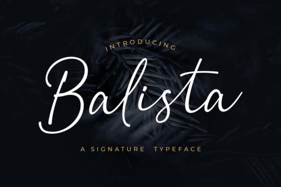 Balista: The Handwritten Font That Elevates Small Business Branding