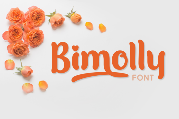 Bimolly: A Handwritten Font for Authentic Small Business Branding