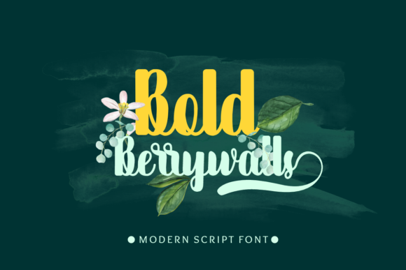 Bold Berrywalls: The Handwritten Typeface for Scroll-Stopping Visuals