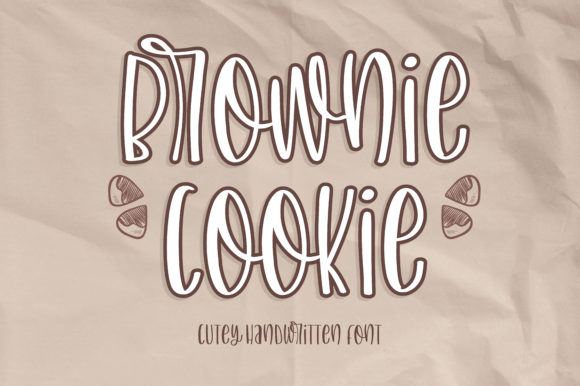 Brownie Cookie: The Perfect Handwritten Font for Crafters and Sellers