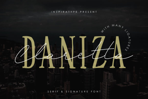 Daniza Claretta: The Perfect Script Serif for Modern Web Design
