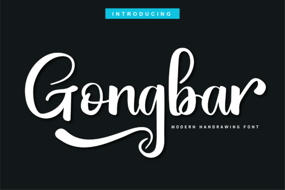 Gongbar: A Handwritten Typeface for Editorial Design