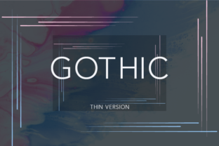 Gothic Thin: A Modern Sans Serif for Editorial Design