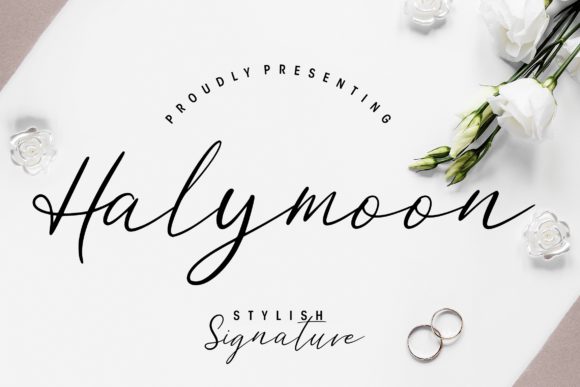 Halymoon Typeface: Elevating Handmade Brand Identity