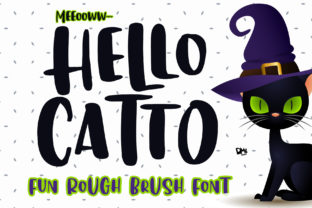Hello Catto: A Friendly Typeface for Small Business Branding