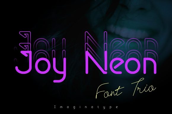 Joy Neon Typeface Review: A Nighttime Neon Trio for Modern Brands