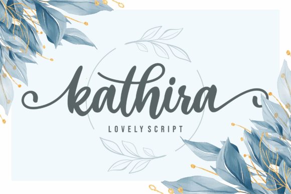 Kathira: Elevating Digital Brand Identity with Elegant Script Typography