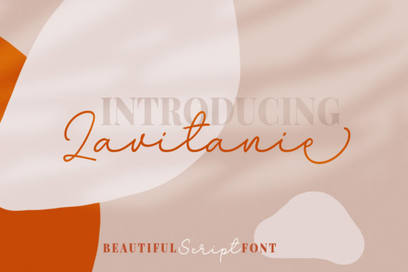 Lavitanie: The Friendly Handwritten Typeface for Handmade Brands