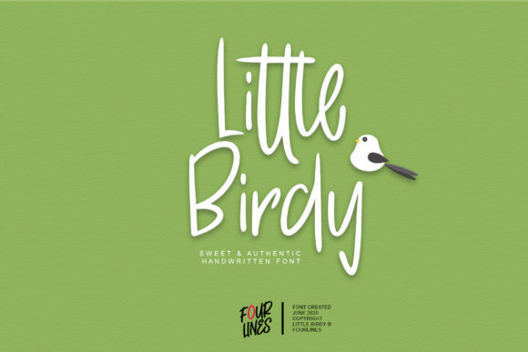 Little Birdy: A Delicate Handwritten Font for Modern Web Design