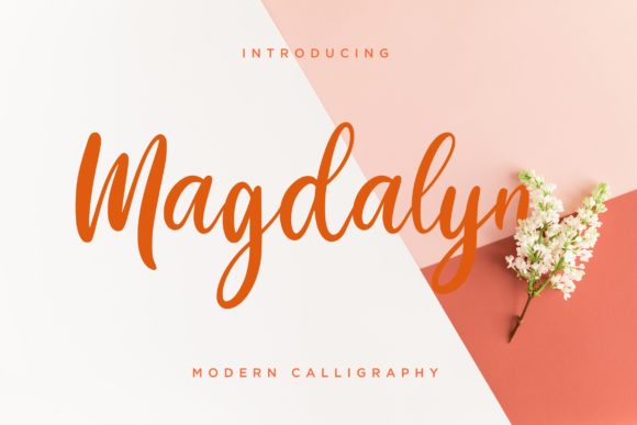 Magdalyn Typeface Review: Elevating Campaign Visuals With Flowing Script