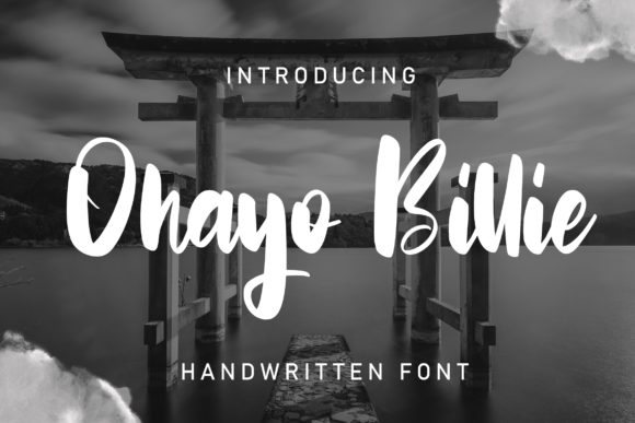 Ohayo Billie: The Handwritten Typeface for Authentic Craft Branding