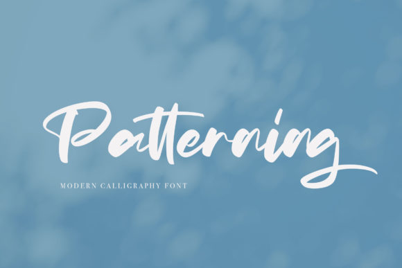 Patterning: A Handwritten Font for Authentic Digital Branding