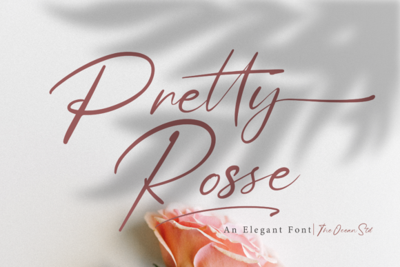 Pretty Rosse: A Handwritten Typeface for Creative Makers