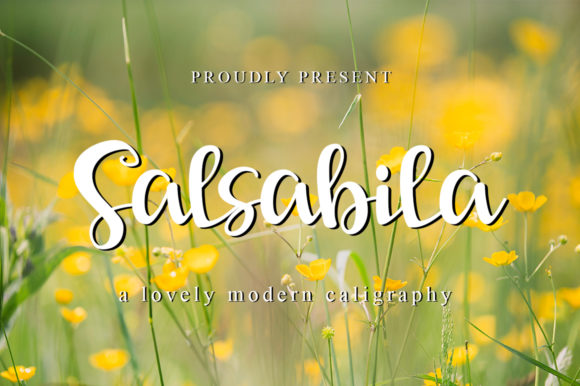 Salsabila: The Elegant Handwritten Typeface for Editorial Design