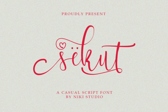 Sekut: A Handwritten Typeface for Modern Web Design