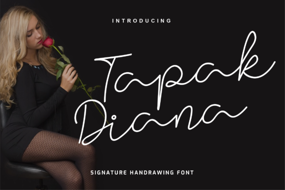 Tapak Diana: The Handwritten Typeface for Authentic Brand Storytelling