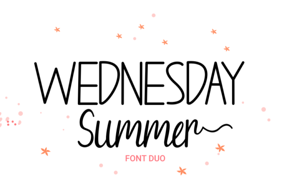 Wednesday Summer: A Versatile Font Duo for Campaign Design