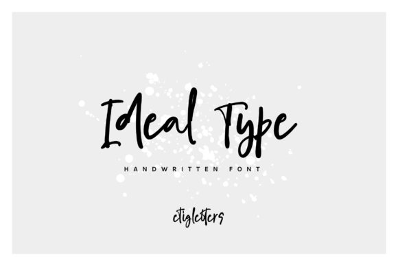 Why Ideal Type Is the Handwritten Font Your Brand Needs