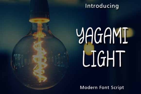 Yagami Light: A Sweet Handwritten Typeface for Brand Identity