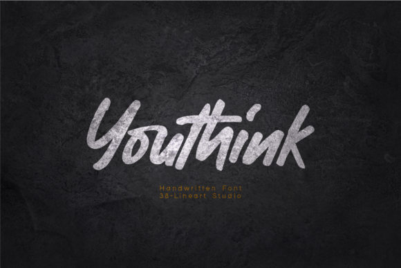 Youthink Font Review: Handwritten Type for Boutique Brands